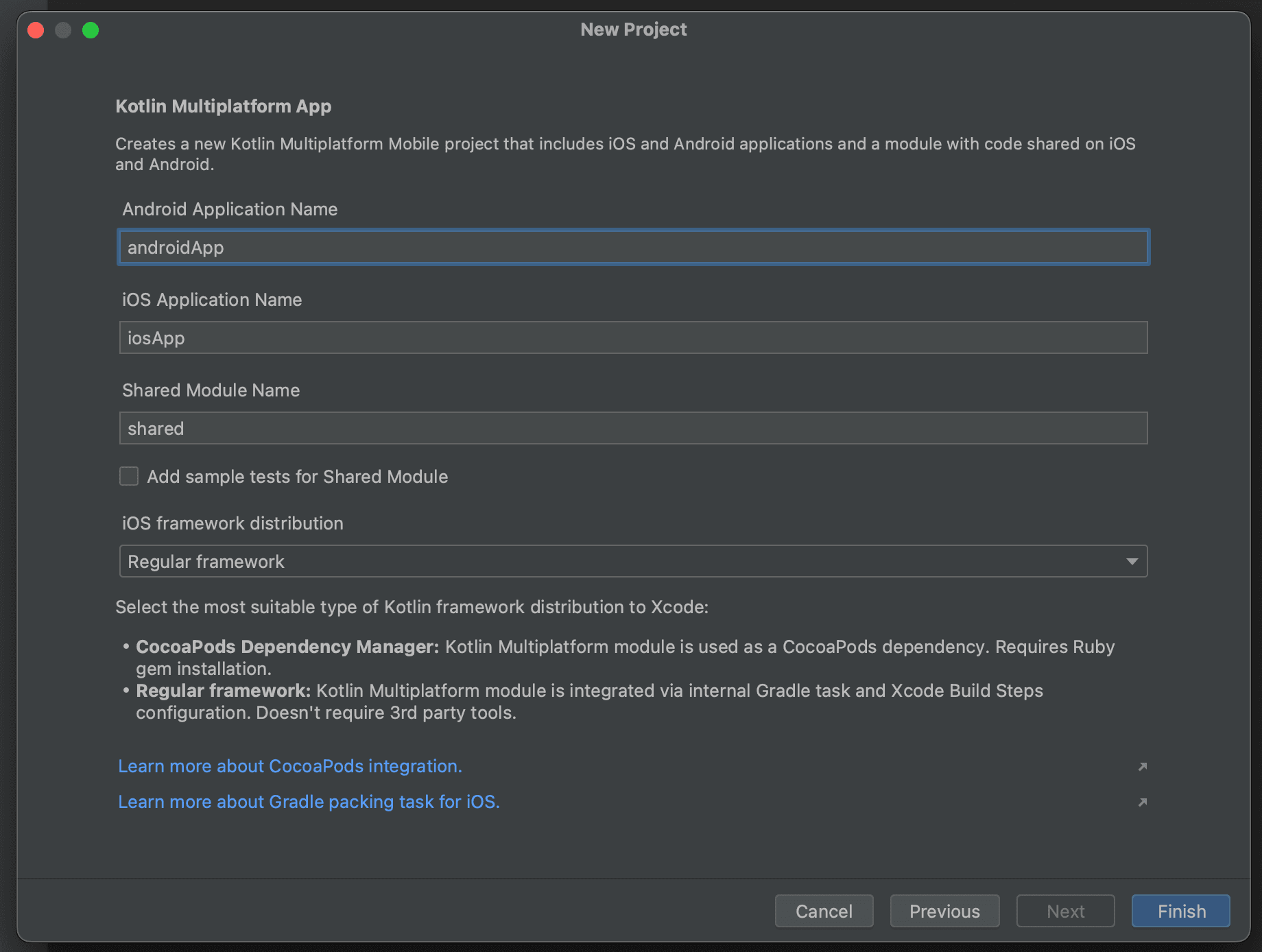 Kotlin Multiplatform Modules