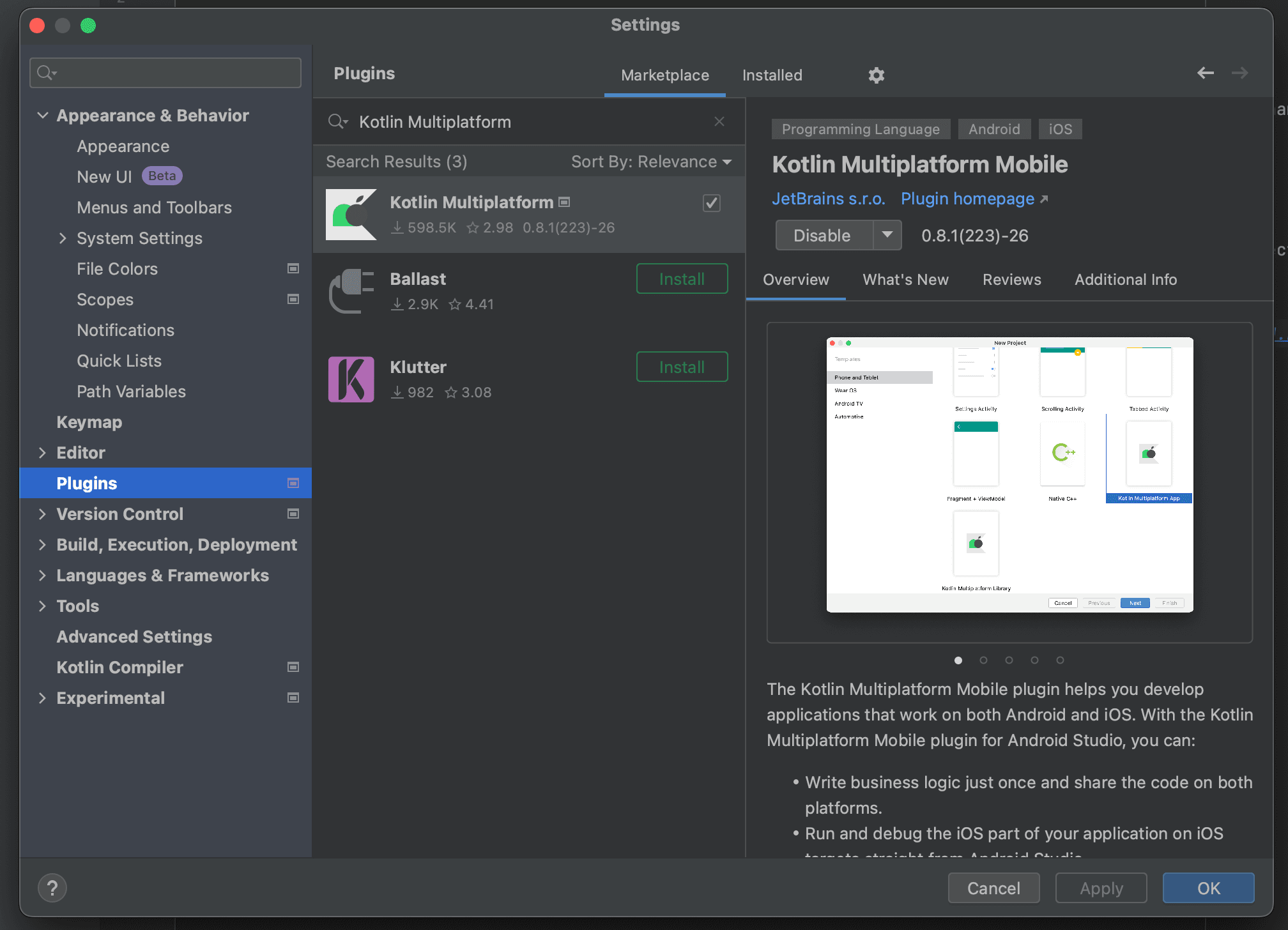 Kotlin Multiplatform Plugin