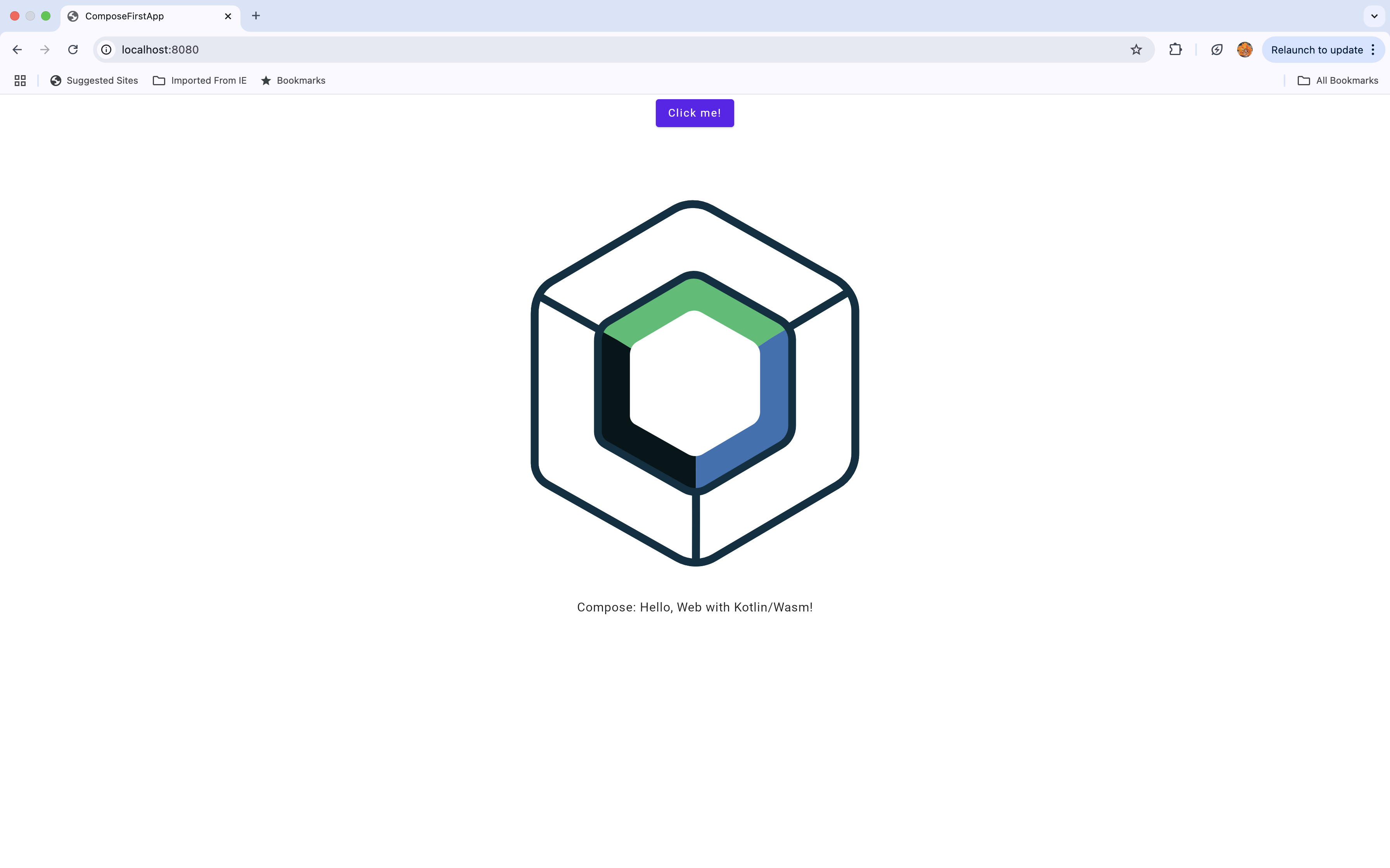 Compose Multiplatform App Web Output